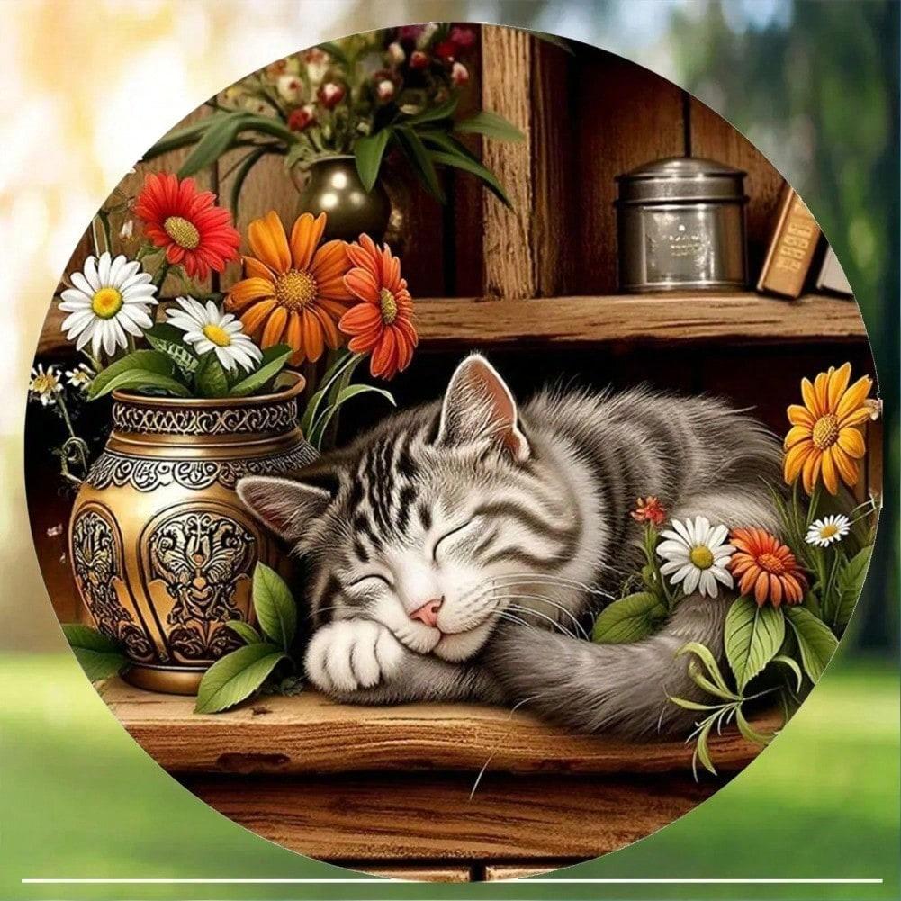 2D Flat Metal Decorative Sign with Artistic Painting for Home Wall Art Hanging 20x20 різнокольоровий
2D Flat Metal Decorative Sign with Artistic Painting for Home Wall Art Hanging 20x20 різнокольоровий