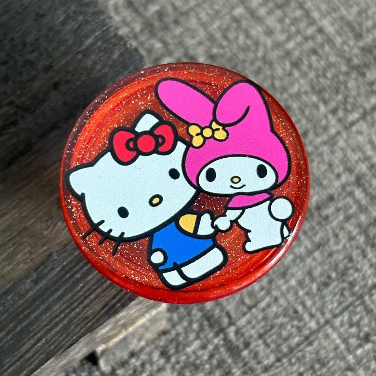 Hello Kitty Detachable Magnetic Airbag Holder with Replaceable Pattern Cap
Hello Kitty Detachable Magnetic Airbag Holder with Replaceable Pattern Cap