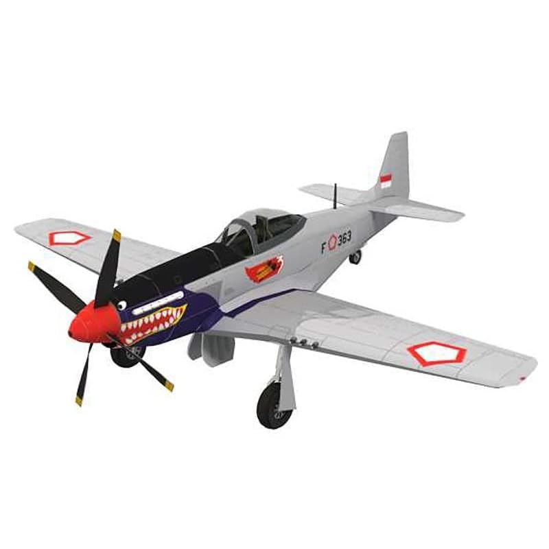 3D assembly model paper craft fighter jet 1/33 scale (P-51D mustang Red Mouth version)
3D assembly model paper craft fighter jet 1/33 scale (P-51D mustang Red Mouth version)
