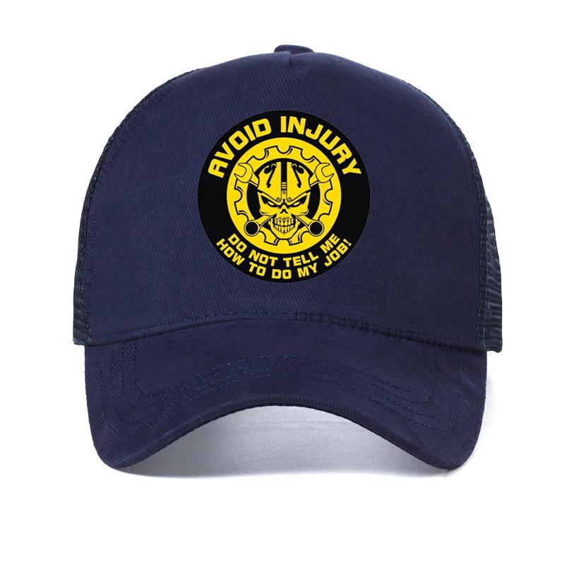 Avoid Injury Do Not Tell Me How To Do My Job funny men Baseball Cap Summer mens outdoors Job sunhat Adjustable Snapback hats Adjustable темно-синього кольору
Avoid Injury Do Not Tell Me How To Do My Job funny men Baseball Cap Summer mens outdoors Job sunhat Adjustable Snapback hats Adjustable темно-синього кольору