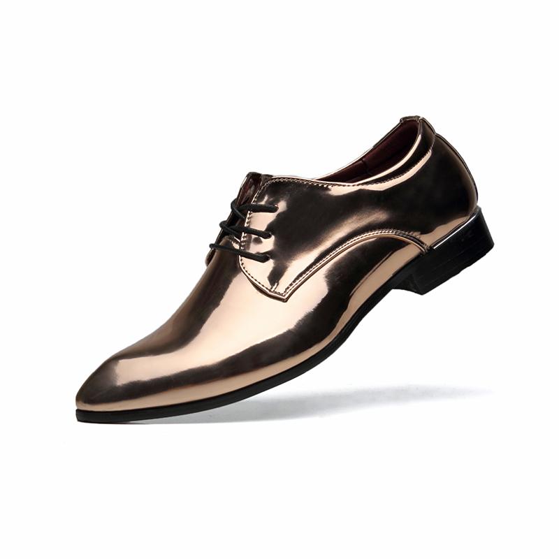 Men s Patent Leather Pointed-Toe Lace-Up Casual Shoe Comfortable Wedding Party Shoe Fashionable Anti -Slip Office Business Shoes 48
Men s Patent Leather Pointed-Toe Lace-Up Casual Shoe Comfortable Wedding Party Shoe Fashionable Anti -Slip Office Business Shoes 48