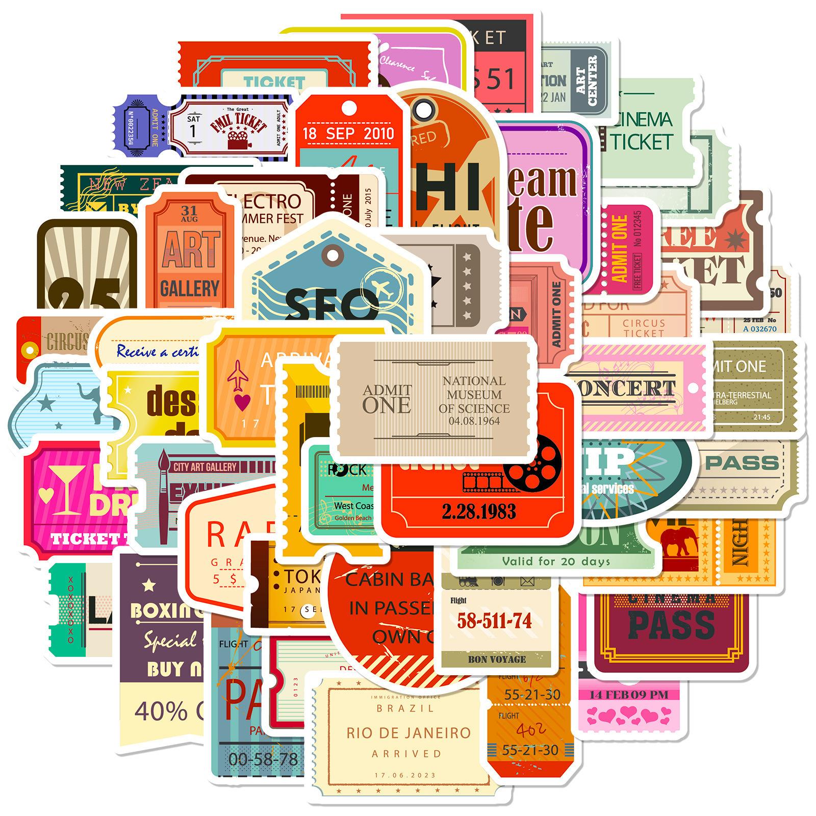 50 Vintage Notes Collection Stickers Discount Rolls Transportation Rolls English Stickers Decorative Luggage Water
50 Vintage Notes Collection Stickers Discount Rolls Transportation Rolls English Stickers Decorative Luggage Water