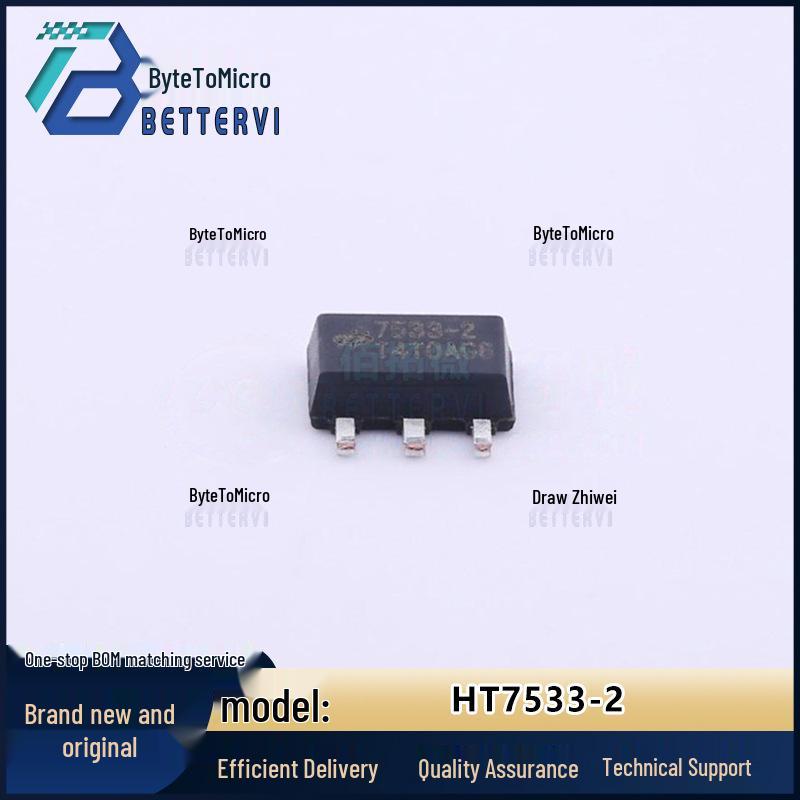 Original HOLTEK HT7533-2 SOT-89-3 LDO Linear Regulator
Original HOLTEK HT7533-2 SOT-89-3 LDO Linear Regulator