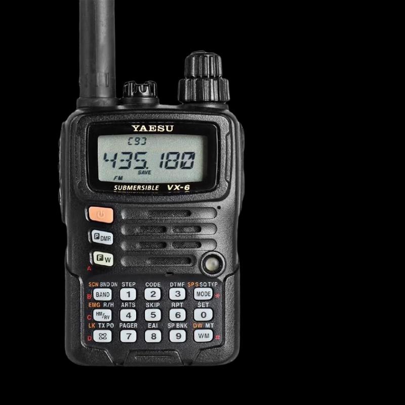 YAESU VX-6R УФ Двохдіапазонний Водонепроникний Ручний Радіостанція (версія CN)
YAESU VX-6R УФ Двохдіапазонний Водонепроникний Ручний Радіостанція (версія CN)