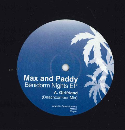12inch Record MAX PADDY Benidorm Nights EP AM160 AMARILLO ENTER UK Dance Electronica Used
12inch Record MAX PADDY Benidorm Nights EP AM160 AMARILLO ENTER UK Dance Electronica Used