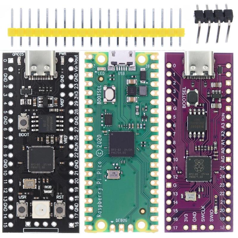 1 ШТ Офіційна плата Raspberry Pi Pico RP2040 Двоядерний процесор 264 КБ ARM з низьким енергоспоживанням Високопродуктивний процесор Cortex-M0+ RP2040 TYPE-C 4MB
1 ШТ Офіційна плата Raspberry Pi Pico RP2040 Двоядерний процесор 264 КБ ARM з низьким енергоспоживанням Високопродуктивний процесор Cortex-M0+ RP2040 TYPE-C 4MB