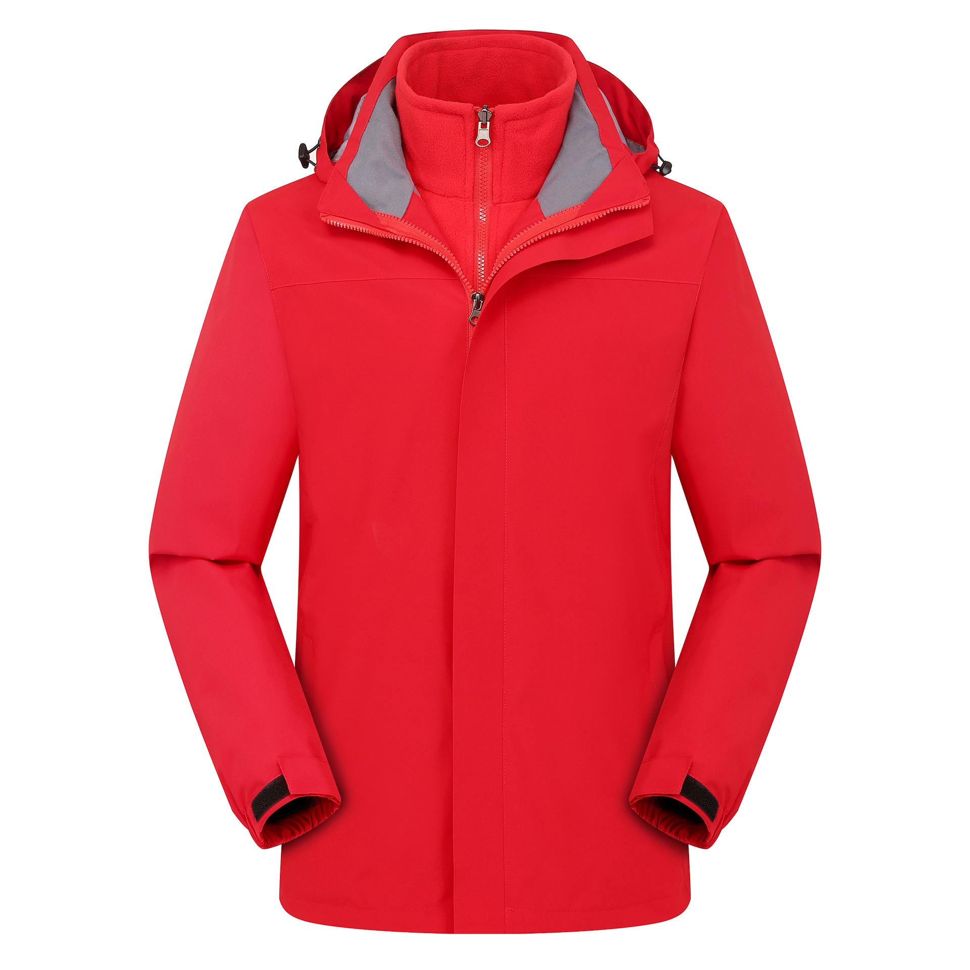 Мужская и женская водонепроницаемая ветрозащитная штормовая куртка 3-в-1 со съемным внутренним слоем для осенних и зимних видов спорта. XL
Мужская и женская водонепроницаемая ветрозащитная штормовая куртка 3-в-1 со съемным внутренним слоем для осенних и зимних видов спорта. XL