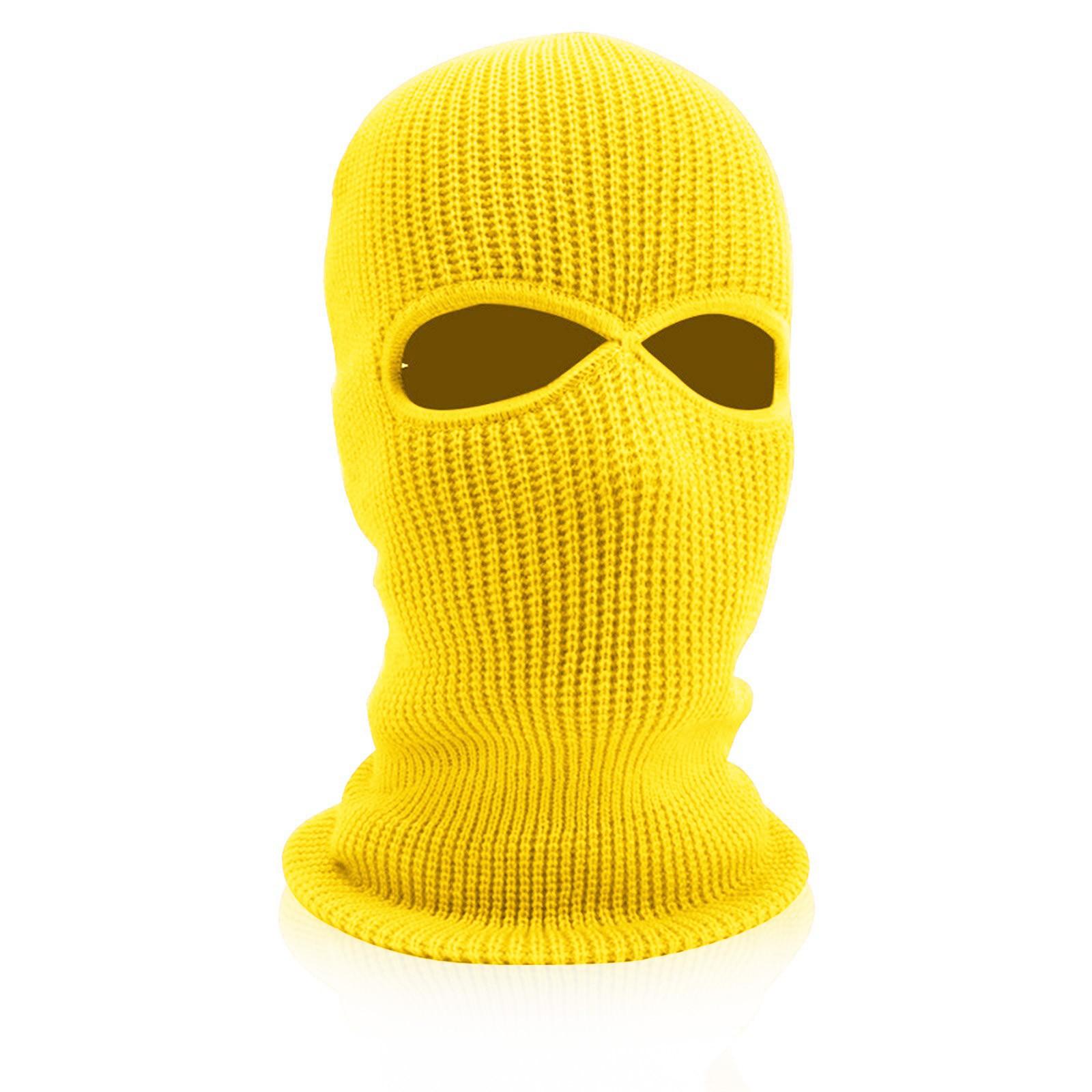Лыжная маска с 1 отверстием, вязаная маска для лица, зимняя Балаклава для взрослых, полнолицевая маска для зимних видов спорта на открытом воздухе One Size жёлтый
Лыжная маска с 1 отверстием, вязаная маска для лица, зимняя Балаклава для взрослых, полнолицевая маска для зимних видов спорта на открытом воздухе One Size жёлтый
