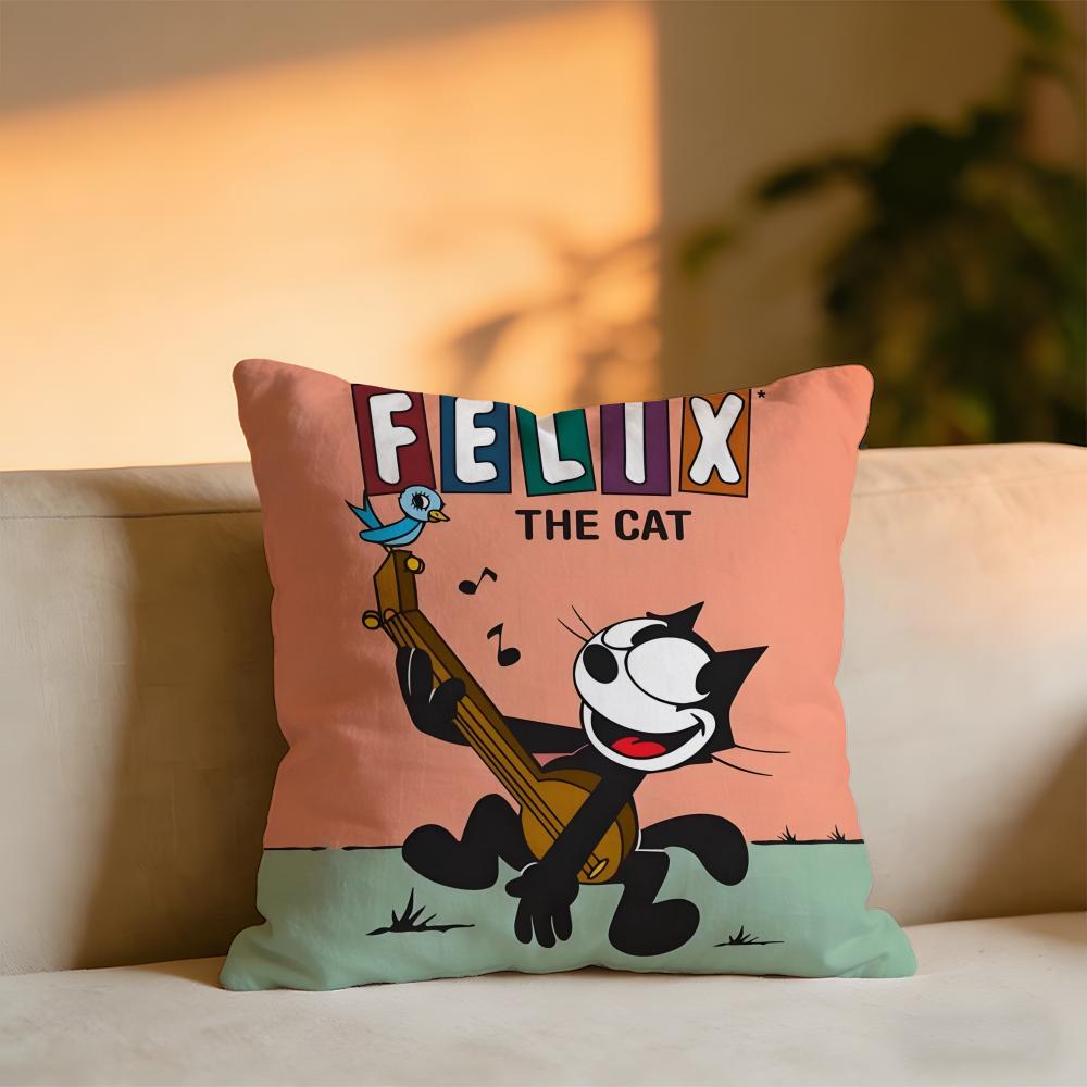 Felix The Cat Cushion Cover Cozy Velvet Throw PillowSoft Warm Cushion For Sofa Bed 30X30cm
Felix The Cat Cushion Cover Cozy Velvet Throw PillowSoft Warm Cushion For Sofa Bed 30X30cm