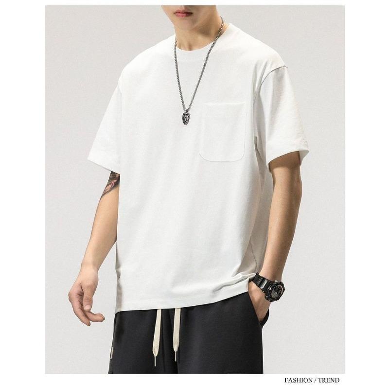 Men s Minimalist Heavyweight Cotton Chest Pocket Crew Neck T Shirt M білий
Men s Minimalist Heavyweight Cotton Chest Pocket Crew Neck T Shirt M білий