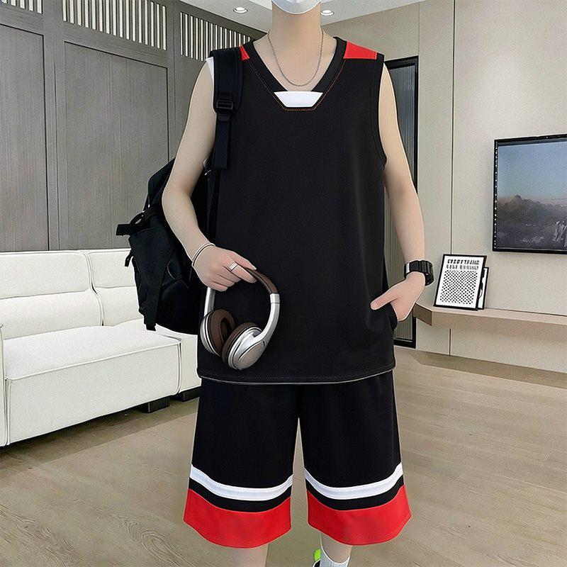 11036 Men s Summer 2026 Sleeveless Ice Silk Quick-Dry Vest and Shorts Set for Training 4XL чёрный
11036 Men s Summer 2026 Sleeveless Ice Silk Quick-Dry Vest and Shorts Set for Training 4XL чёрный