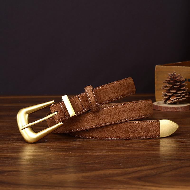 Vintage Fashion Anti-Suede Belt Women S Versatile Casual Jeans Women S Cowhide Fur Internet Celebrity Belt 100cm
Vintage Fashion Anti-Suede Belt Women S Versatile Casual Jeans Women S Cowhide Fur Internet Celebrity Belt 100cm