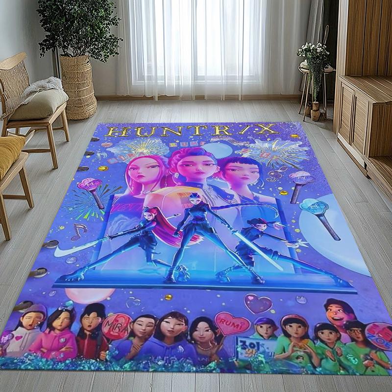 K-Pop Demon Hunters Golden Saja Boys Living Room Non-Slip Area Rug Soft Carpet for Bedroom Playroom Sofa,Home Decor Doormat 40x60cm
K-Pop Demon Hunters Golden Saja Boys Living Room Non-Slip Area Rug Soft Carpet for Bedroom Playroom Sofa,Home Decor Doormat 40x60cm