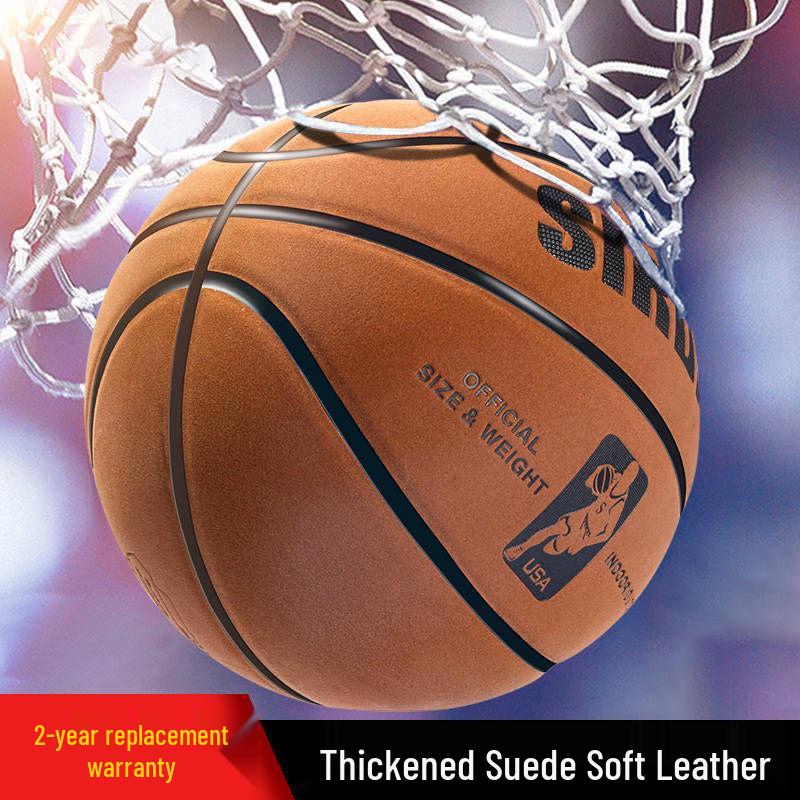 Adult & Teen Size 5 Suede Leather Basketball - Wear-Resistant for Indoor/Outdoor Use, Cement Courts, & Size 7 Children s Option Size 6 (Women s)
Adult & Teen Size 5 Suede Leather Basketball - Wear-Resistant for Indoor/Outdoor Use, Cement Courts, & Size 7 Children s Option Size 6 (Women s)