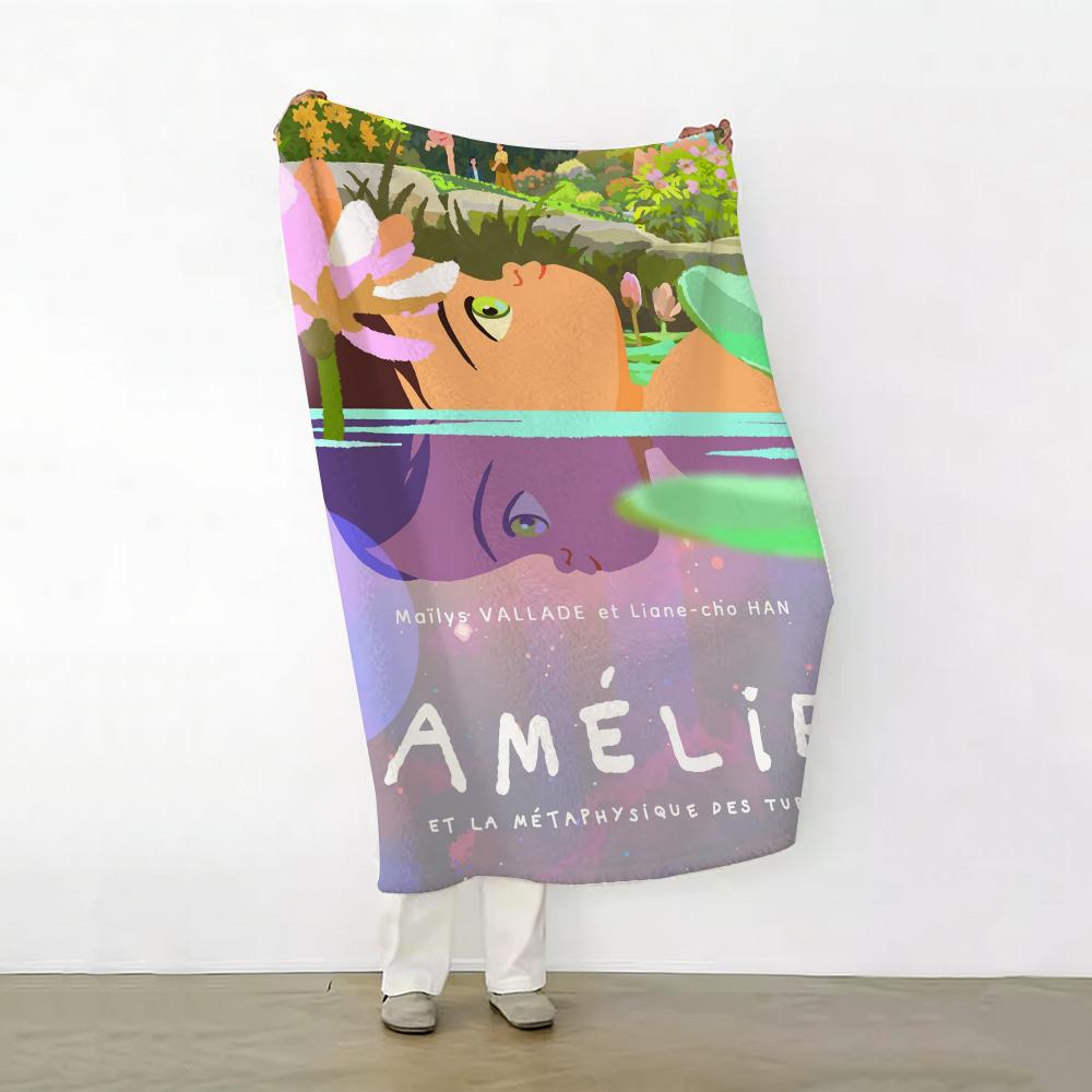 movie L Little A Amelie Throw Soft Warm Flannel Fleece Throw Blanket for Sofa Bed Travel Home 75cmx90cm
movie L Little A Amelie Throw Soft Warm Flannel Fleece Throw Blanket for Sofa Bed Travel Home 75cmx90cm