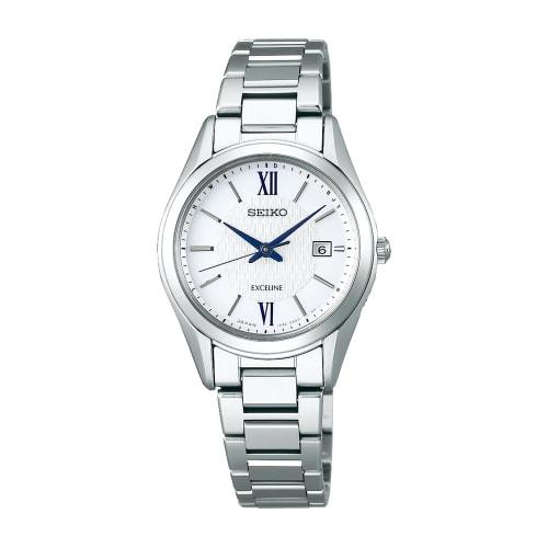 Seiko Watch Exceline Solar Radio-Controlled Titanium Model SWCW145 Women s Silver Watch with White Dial
Seiko Watch Exceline Solar Radio-Controlled Titanium Model SWCW145 Women s Silver Watch with White Dial
