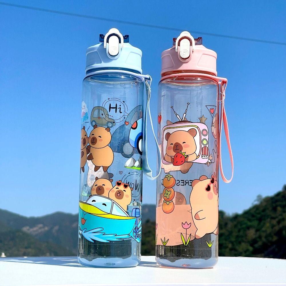 Cute Transparent Plastic Cup Cartoon Capybara Drinking Bottle Capybara Water Bottles Juice фіолетовий
Cute Transparent Plastic Cup Cartoon Capybara Drinking Bottle Capybara Water Bottles Juice фіолетовий