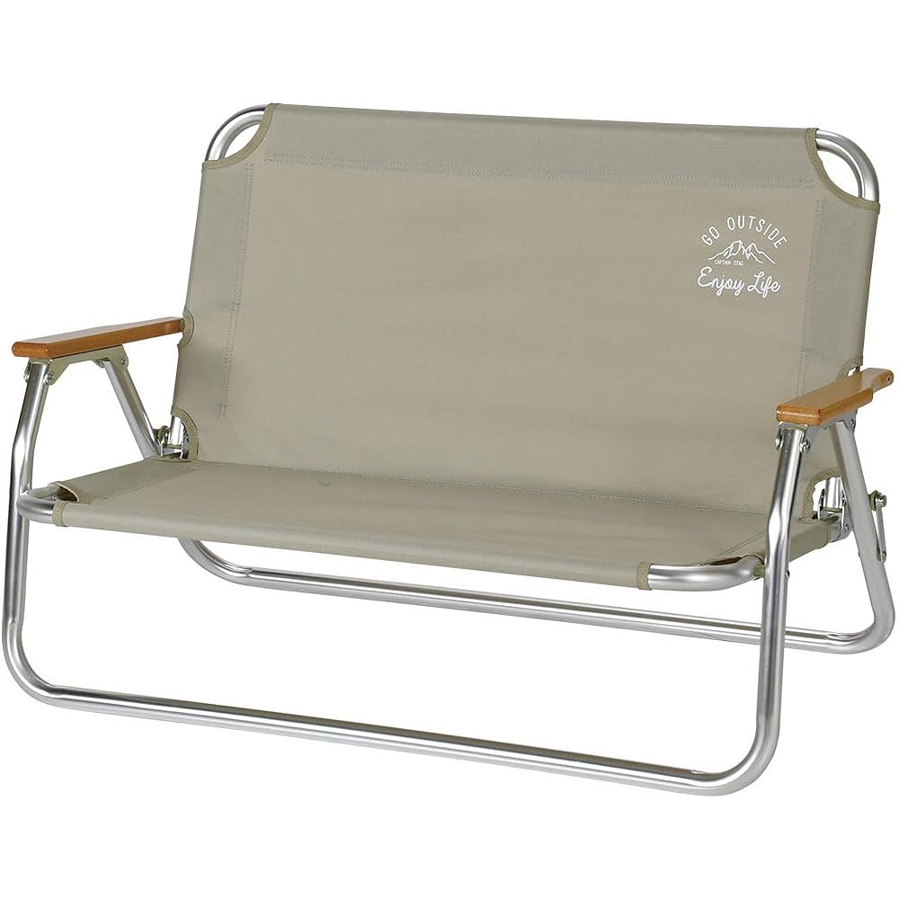 CAPTAIN STAG Aluminum Bench with Backrest, Low Bench, W960×D560×H600, Monte UC-1830, Khaki, Width 960 x Depth 560 x Height 600mm, Seat Height 220mm
CAPTAIN STAG Aluminum Bench with Backrest, Low Bench, W960×D560×H600, Monte UC-1830, Khaki, Width 960 x Depth 560 x Height 600mm, Seat Height 220mm