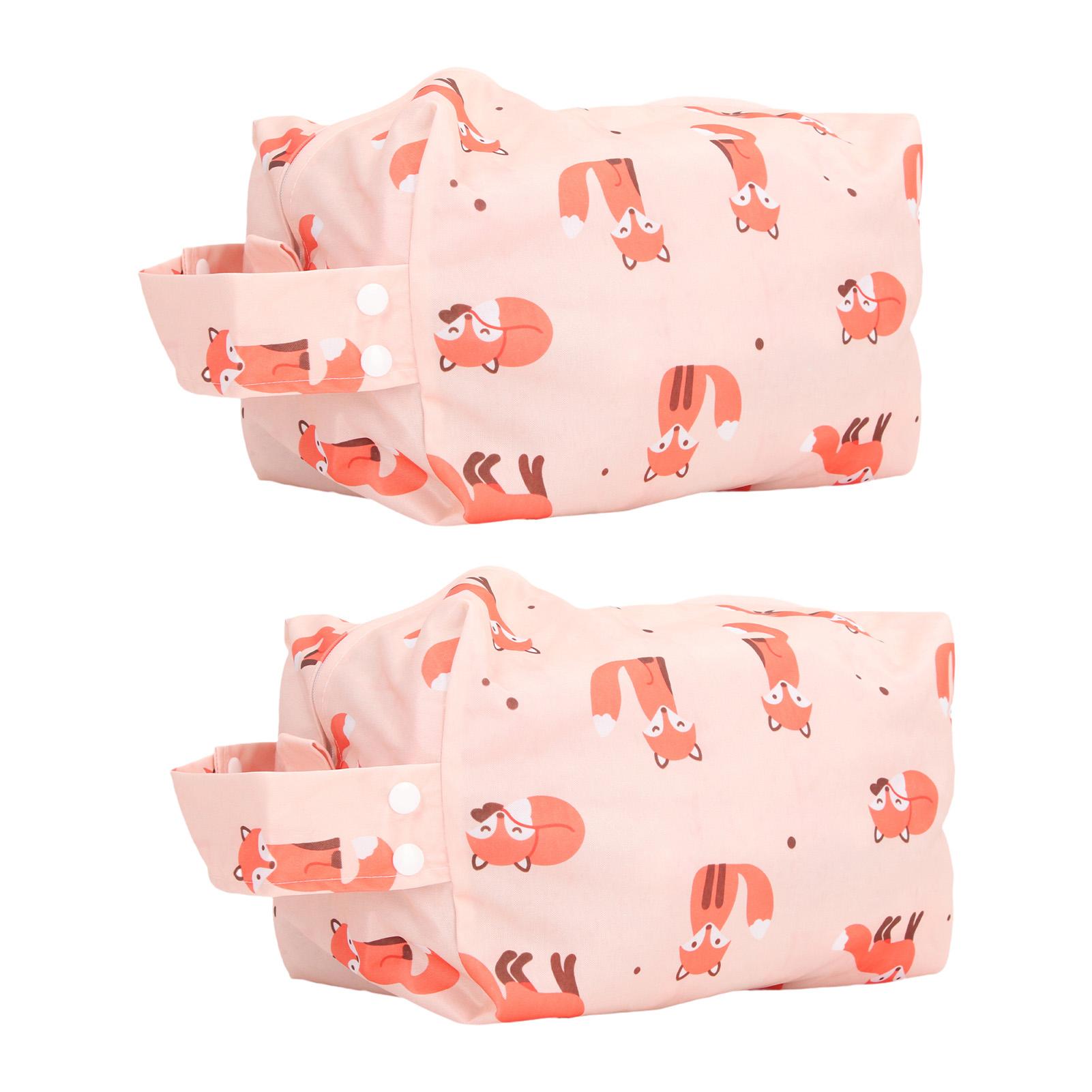 2 Pcs Diaper Bag Cartoon Pattern 3D Waterproof Diaper Storage Bag with Portable Handle for Home
2 Pcs Diaper Bag Cartoon Pattern 3D Waterproof Diaper Storage Bag with Portable Handle for Home