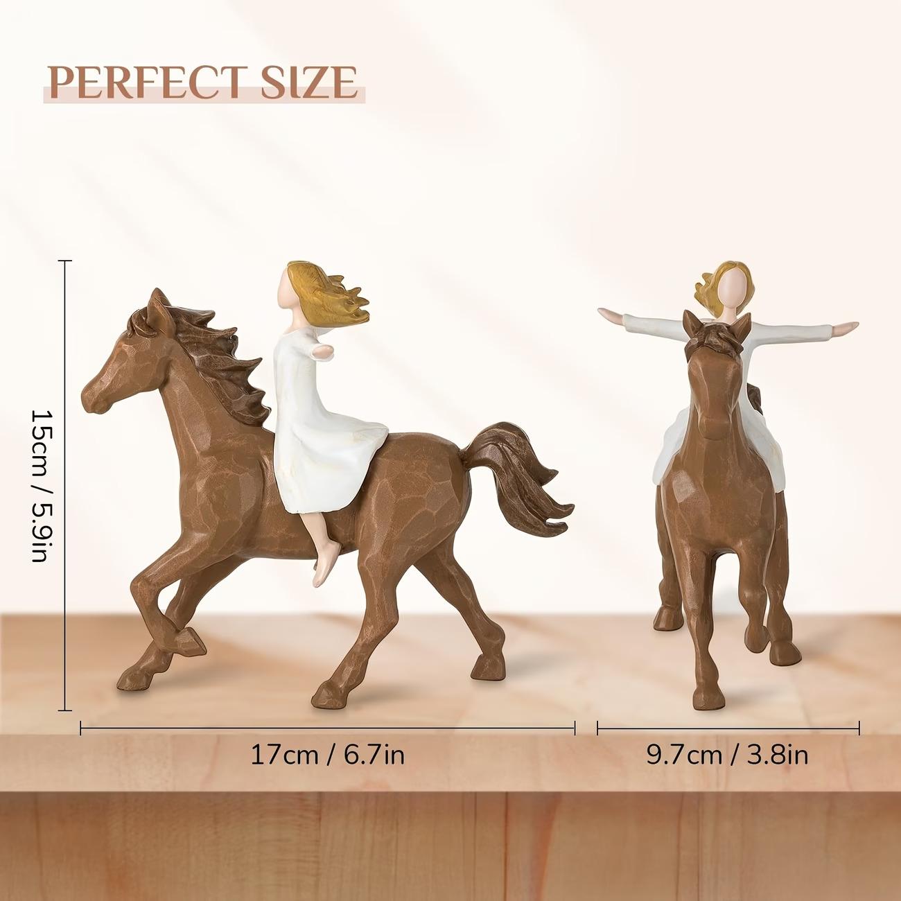 Cool Horse Resin Figurine Decoration, Elegant Animal Statue Ornament for Home Room Display, Meaningful Birthday Memorial Gifts
Cool Horse Resin Figurine Decoration, Elegant Animal Statue Ornament for Home Room Display, Meaningful Birthday Memorial Gifts