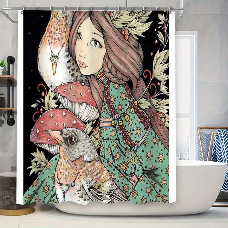 Занавеска для душа Нимфа Фантастического Леса Природа Witchcore Cottagecore Цветочные Деревья Птицы Декор для Дома Настенное Искусство Гобелен Подарок W60H190(CM)-1 Pcs
Занавеска для душа Нимфа Фантастического Леса Природа Witchcore Cottagecore Цветочные Деревья Птицы Декор для Дома Настенное Искусство Гобелен Подарок W60H190(CM)-1 Pcs