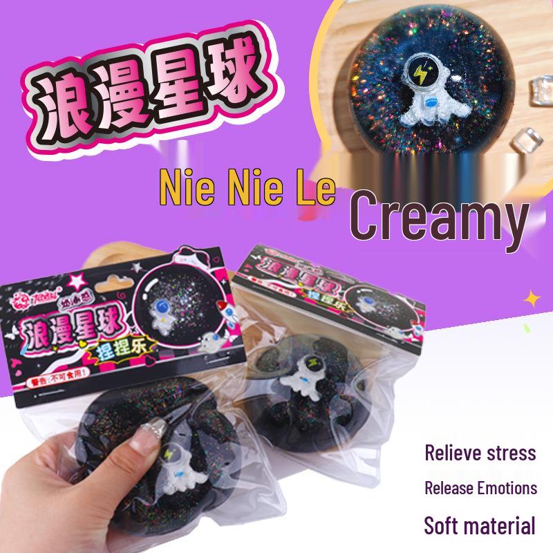 Creative Planet-Themed Squishy Slime Decompression Ball: A Slow-Rebound Stress Relief Toy for Kids.
Creative Planet-Themed Squishy Slime Decompression Ball: A Slow-Rebound Stress Relief Toy for Kids.
