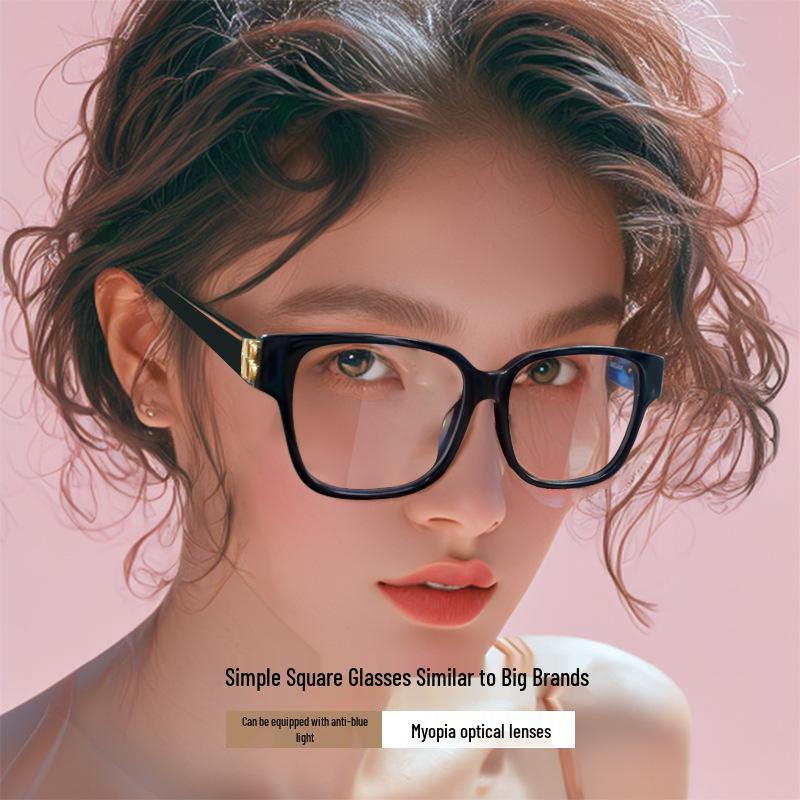 Paris Home Fashion Frames BB0104O: Stylish Black Acetate Glasses with Gold Logo, Fit for Prescription Lenses and Anti-Blue Light Protection.
Paris Home Fashion Frames BB0104O: Stylish Black Acetate Glasses with Gold Logo, Fit for Prescription Lenses and Anti-Blue Light Protection.