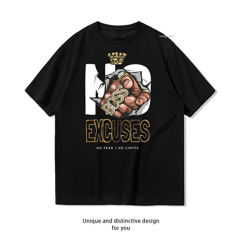 Bold Excuses cotton T shirt Unisex Adult couple streetwealtops tee Short sleev Casual S
Bold Excuses cotton T shirt Unisex Adult couple streetwealtops tee Short sleev Casual S