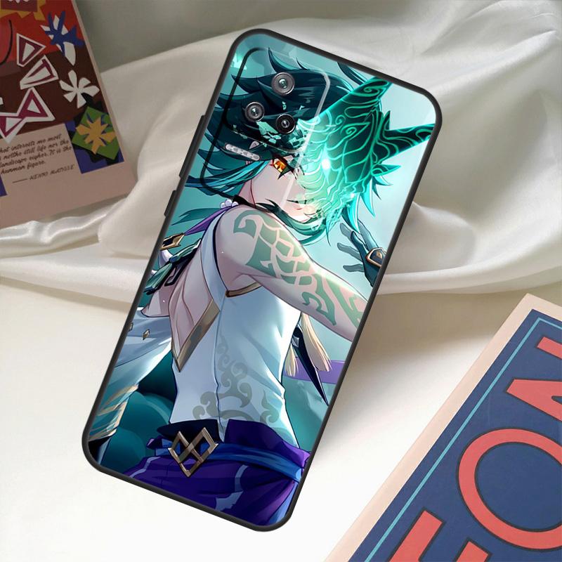 Genshin Impact Xiao Case For POCO X6 Pro X3 X5 F3 F5 M5s M6 Pro Xiaomi 14 Ultra 11T 12T 13T Pro 12 13 Lite Cover POCO F3
Genshin Impact Xiao Case For POCO X6 Pro X3 X5 F3 F5 M5s M6 Pro Xiaomi 14 Ultra 11T 12T 13T Pro 12 13 Lite Cover POCO F3