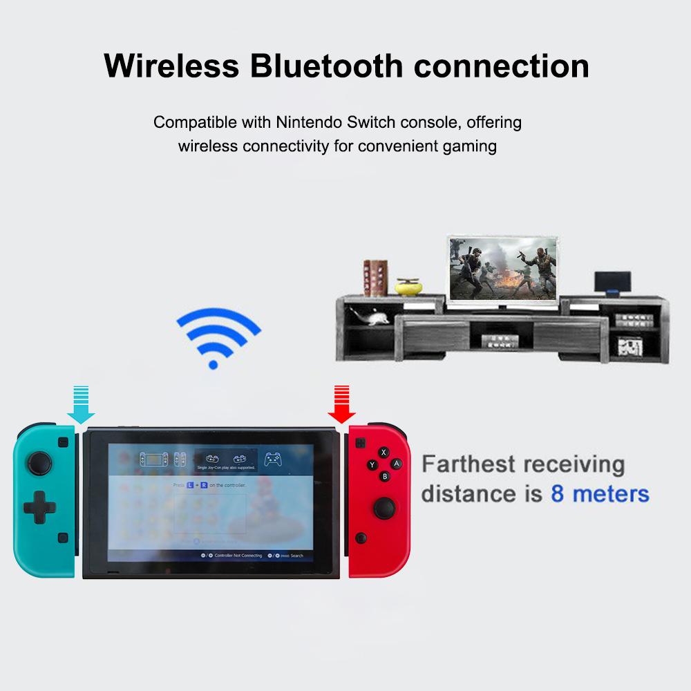 8577 For Nintendo Switch Joypad Wireless Bluetooth-compatible Controller Left and Right Gamepad A
8577 For Nintendo Switch Joypad Wireless Bluetooth-compatible Controller Left and Right Gamepad A