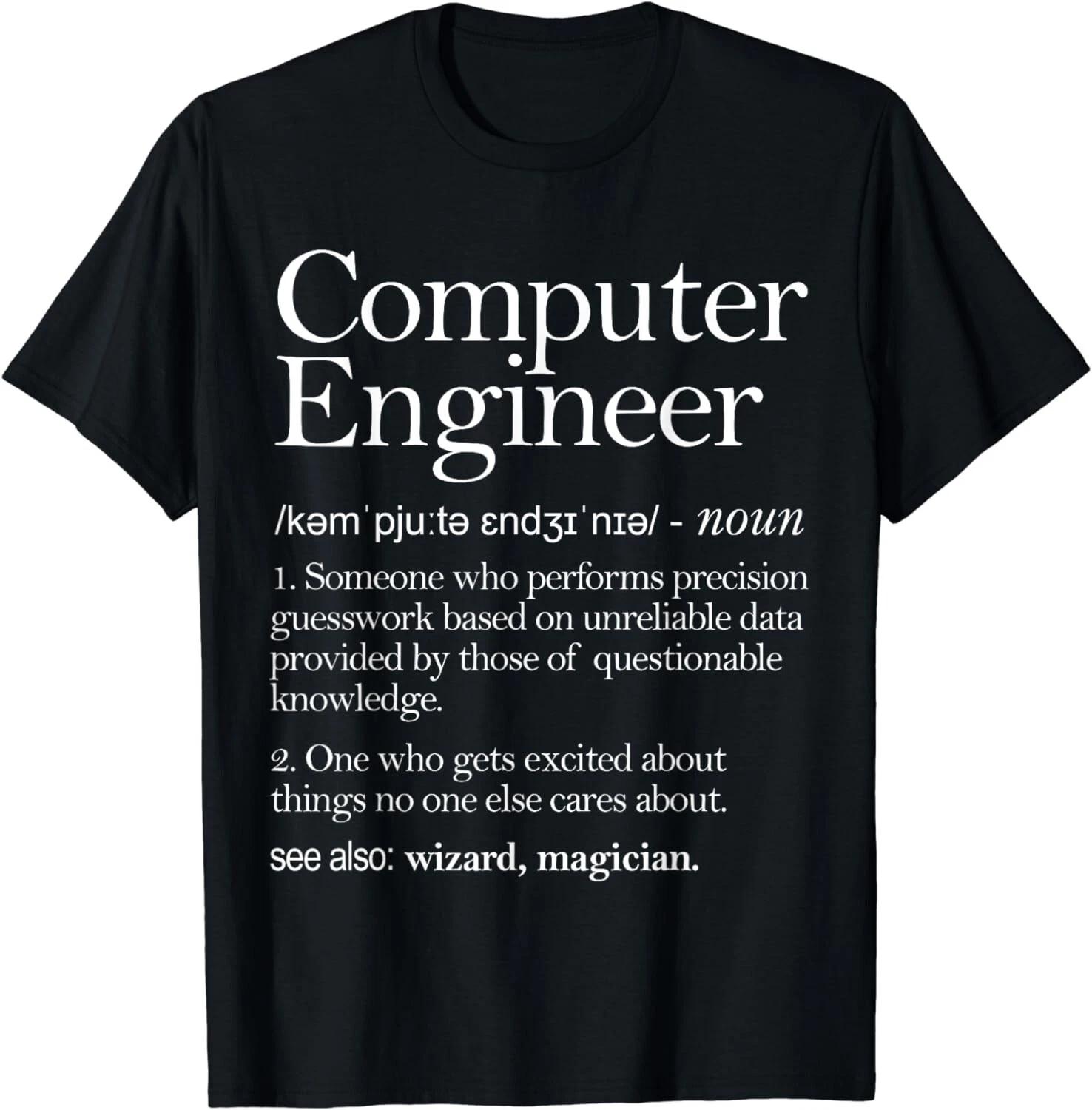 Computer Engineer Definition Apparel, Computer Engineering Gift Unisex T-Shirt S
Computer Engineer Definition Apparel, Computer Engineering Gift Unisex T-Shirt S