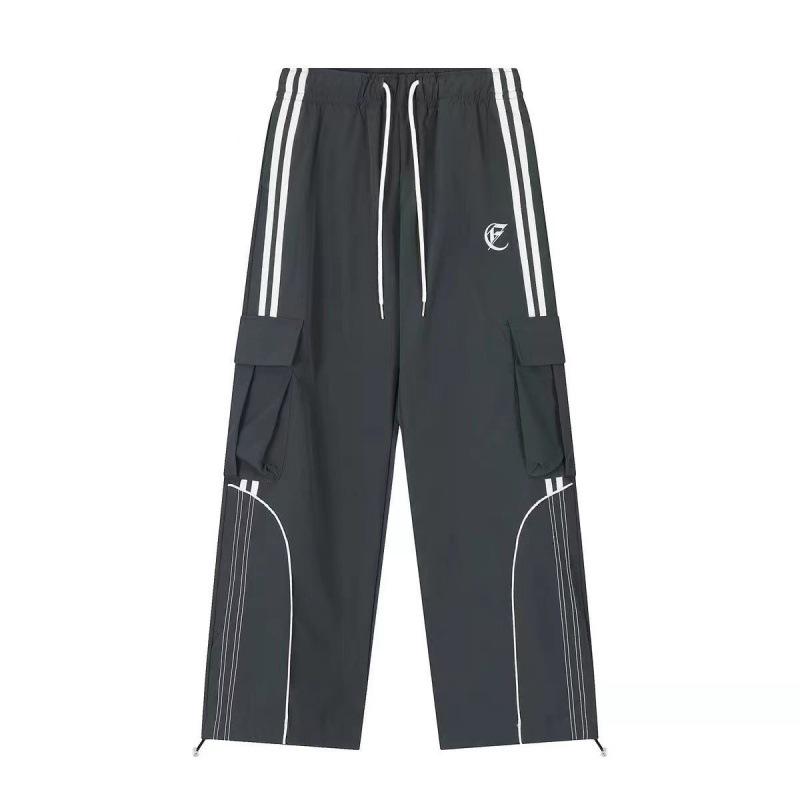 Unisex Striped Elastic Waist Wide-Leg Casual Pants L серый
Unisex Striped Elastic Waist Wide-Leg Casual Pants L серый