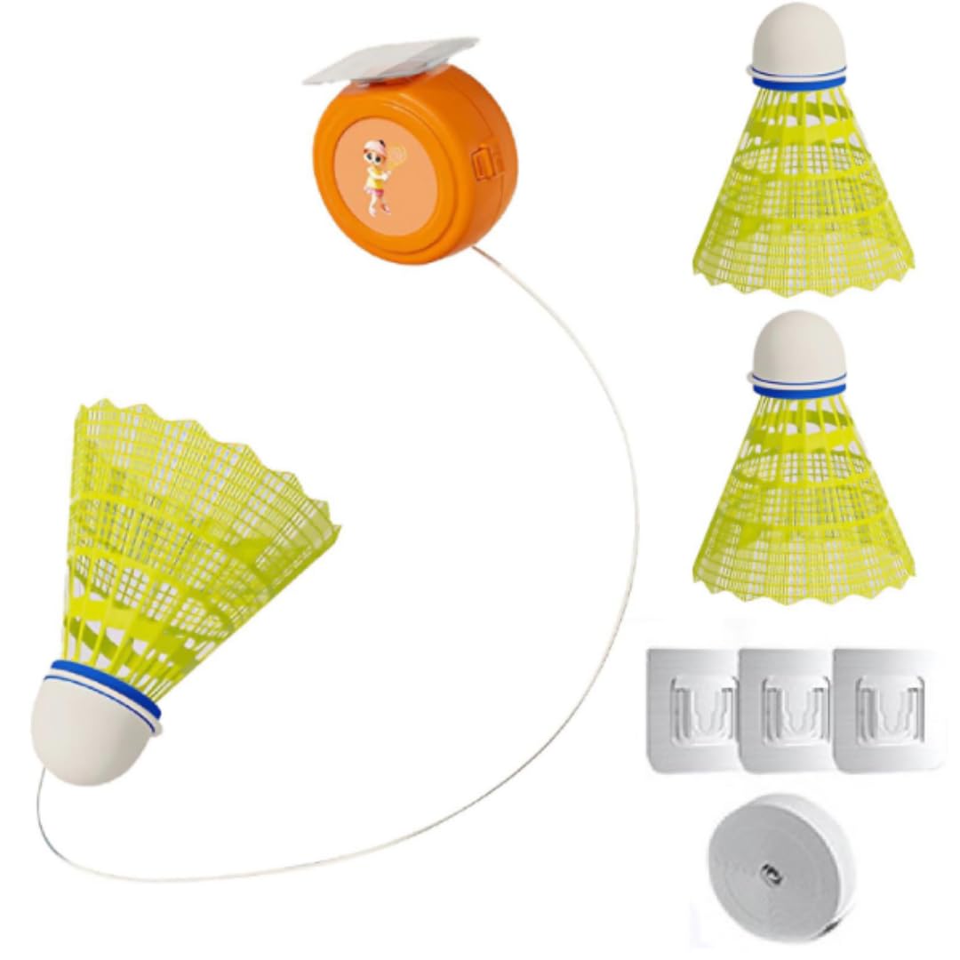 Indoor badminton solo badminton practice automatic return badminton that can be done at home automatic rebound badminton for beginners and enthusiasts жовтий
Indoor badminton solo badminton practice automatic return badminton that can be done at home automatic rebound badminton for beginners and enthusiasts жовтий