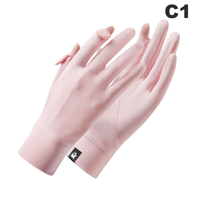 Летние солнцезащитные перчатки для женщин, однотонные женские перчатки с защитой от ультрафиолета
Летние солнцезащитные перчатки для женщин, однотонные женские перчатки с защитой от ультрафиолета