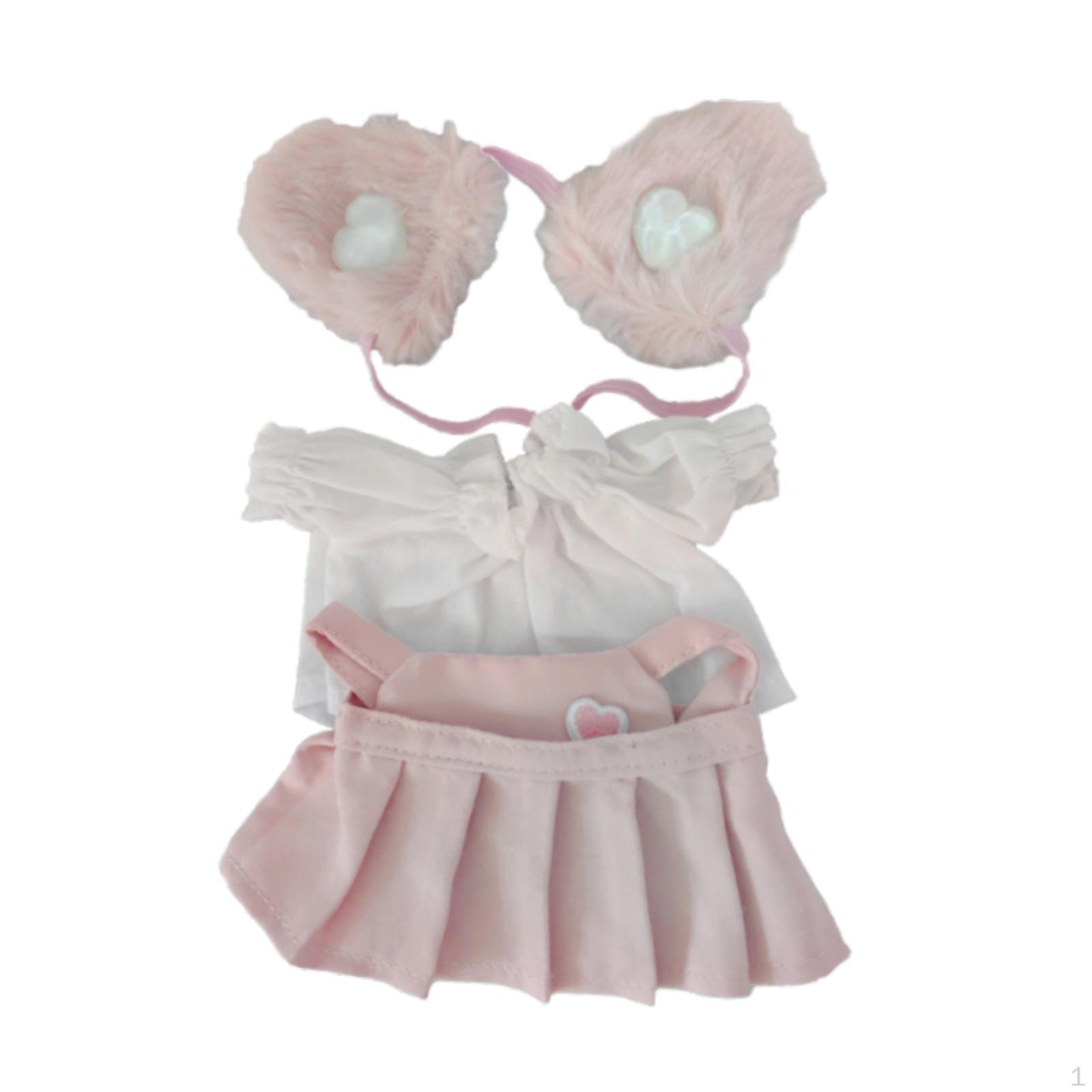 Одяг для милих ляльок 20 см, костюми, координаційні підвіски, освітні костюми рожевий
Одяг для милих ляльок 20 см, костюми, координаційні підвіски, освітні костюми рожевий