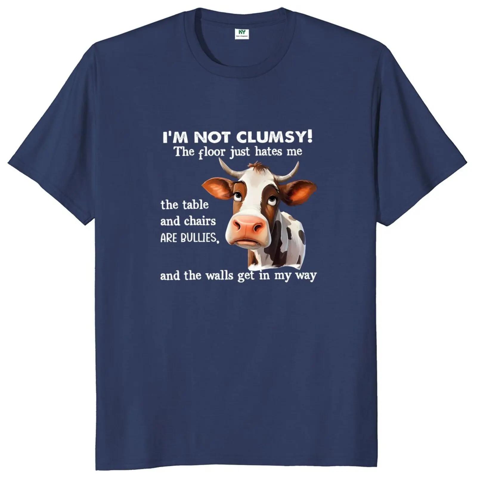 Im Not Clumsy The Floor Just Hates Me The Table T Shirt Funny Saying Humor Gift Tops Cotton Soft Unisex Tee Tops EU Size S
Im Not Clumsy The Floor Just Hates Me The Table T Shirt Funny Saying Humor Gift Tops Cotton Soft Unisex Tee Tops EU Size S