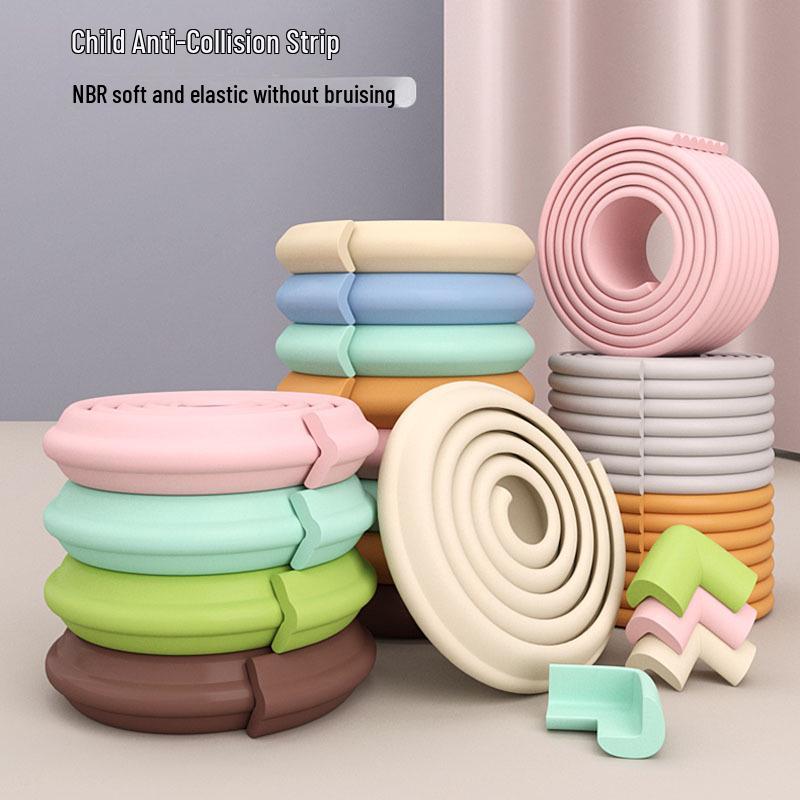 Home Use Anti-Collision Strips & Pads: Corner Guards to Protect Children from Table Bumps; Thickened Baby Wall Stickers Included. Cream
Home Use Anti-Collision Strips & Pads: Corner Guards to Protect Children from Table Bumps; Thickened Baby Wall Stickers Included. Cream