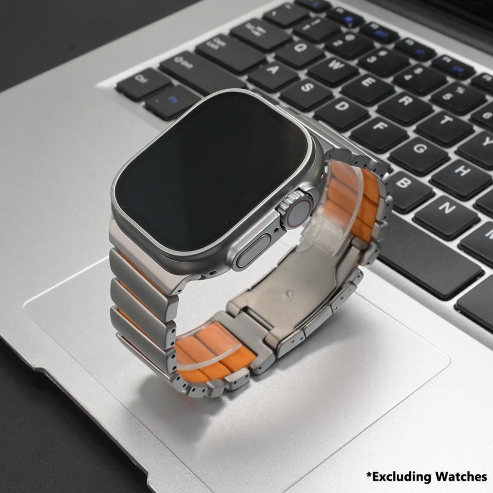 Titanium Strap for Apple Watch Band Ultra 3 2 49mm Series 11 10 46mm 45mm 44mm Luxury Watchband for Iwatch 9 8 7 6 5 Se3 Correa 44mm 45mm 46mm 49mm
Titanium Strap for Apple Watch Band Ultra 3 2 49mm Series 11 10 46mm 45mm 44mm Luxury Watchband for Iwatch 9 8 7 6 5 Se3 Correa 44mm 45mm 46mm 49mm