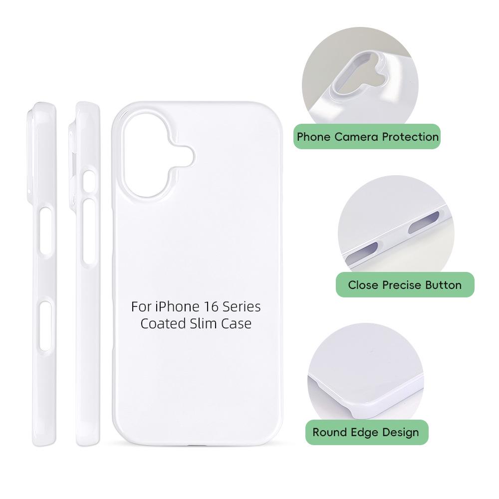iPhone 16 Pro Max Single Layer Heat Transfer Film Coating Case for Sublimation iPhone 16
iPhone 16 Pro Max Single Layer Heat Transfer Film Coating Case for Sublimation iPhone 16