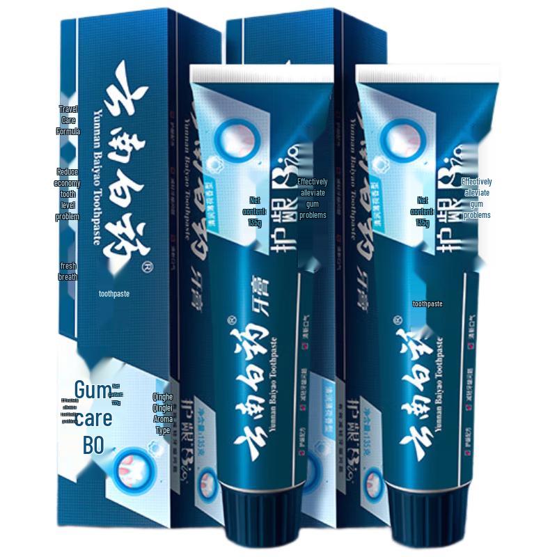 Yunnan Baiyao High-End Oral Care Toothpaste
Yunnan Baiyao High-End Oral Care Toothpaste