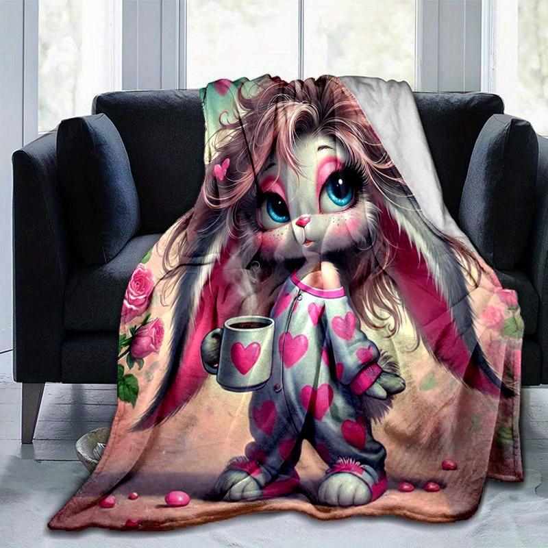 1pc Adorable Bunny with Heart Print Blanket - Perfect for Home, Office, Outdoor Use, Gift Idea, 100x150cm
1pc Adorable Bunny with Heart Print Blanket - Perfect for Home, Office, Outdoor Use, Gift Idea, 100x150cm