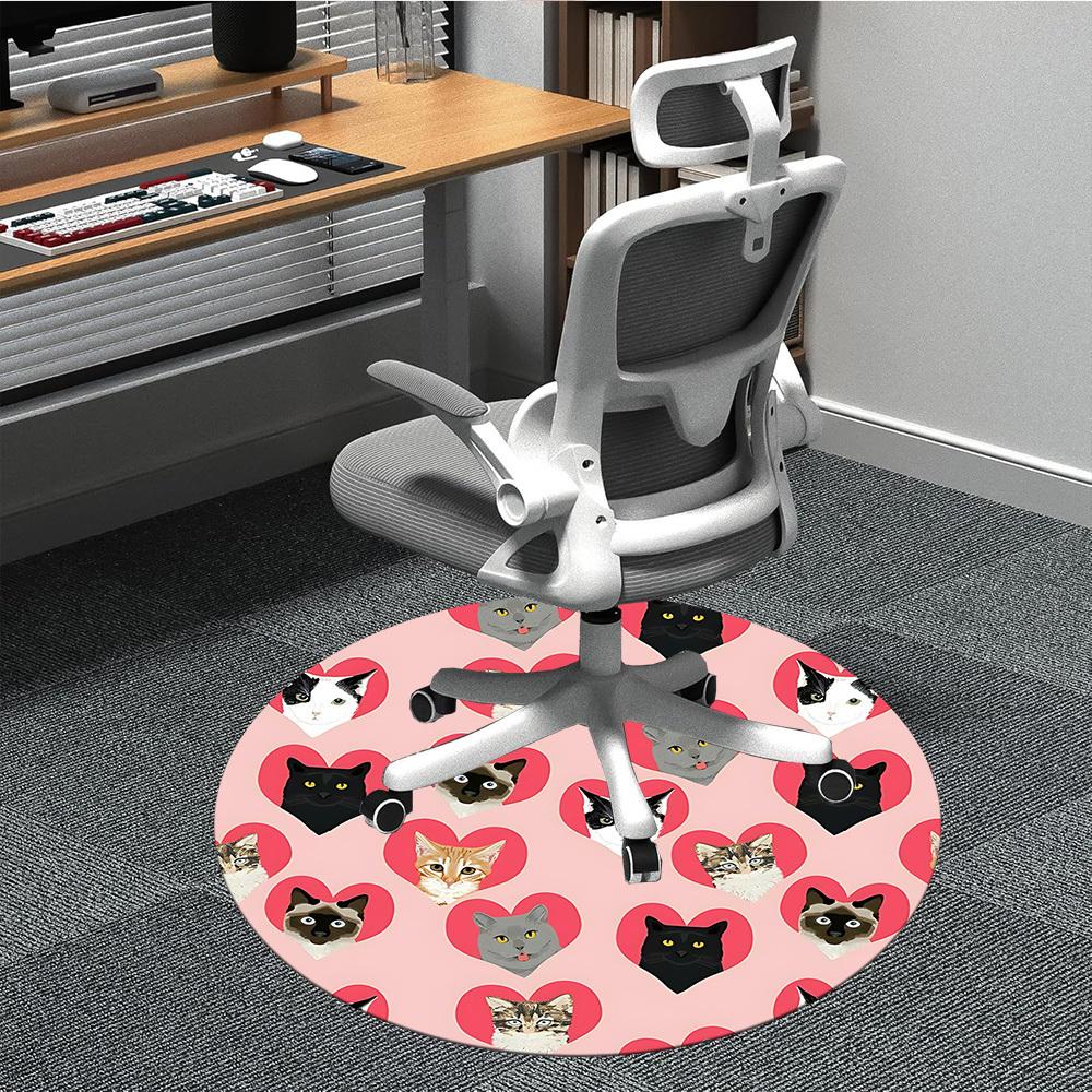 1pc Cat Love Carpet for Office, Non-slip, Soft and Durable Office Rug, Perfect for Office yy260128100 80cm by 80cm
1pc Cat Love Carpet for Office, Non-slip, Soft and Durable Office Rug, Perfect for Office yy260128100 80cm by 80cm