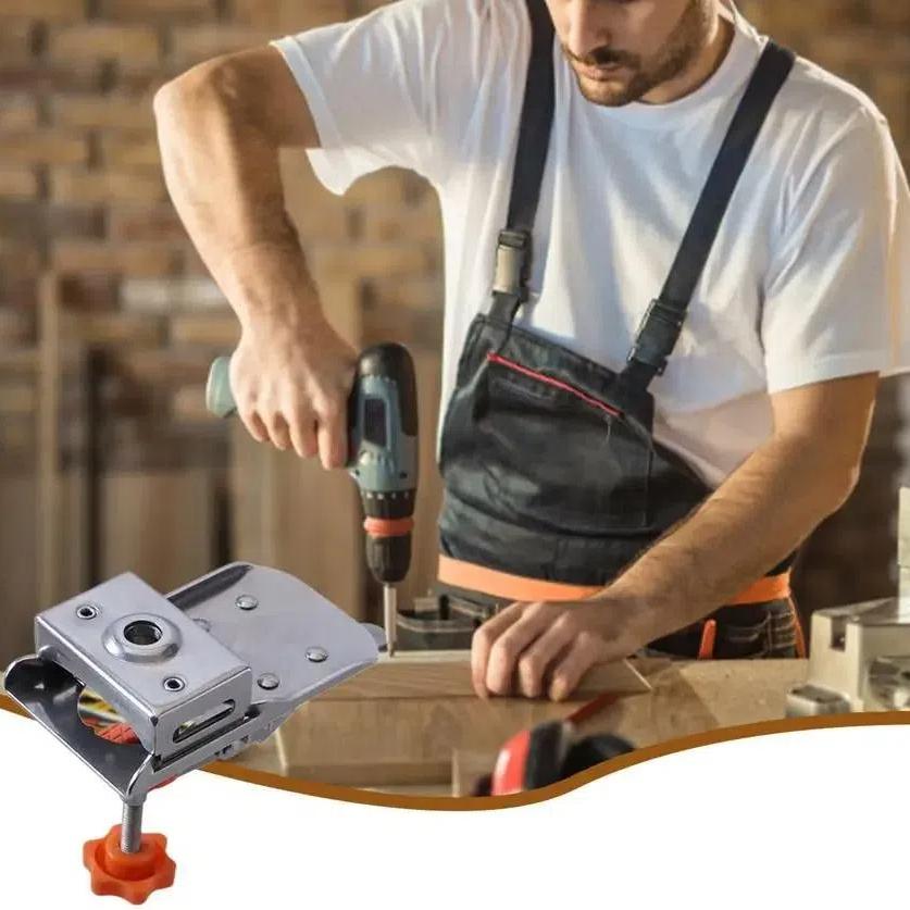 Positioning Hole Guide Jig Hinge Installation Hinge Slotting Locator Door Hinge Template DIY Style 1
Positioning Hole Guide Jig Hinge Installation Hinge Slotting Locator Door Hinge Template DIY Style 1