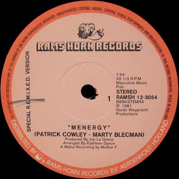 12inch Record MOTHER F Menergy RAMSH123054 Rams Horn Recor 1981 Canada Dance Electronica Used
12inch Record MOTHER F Menergy RAMSH123054 Rams Horn Recor 1981 Canada Dance Electronica Used