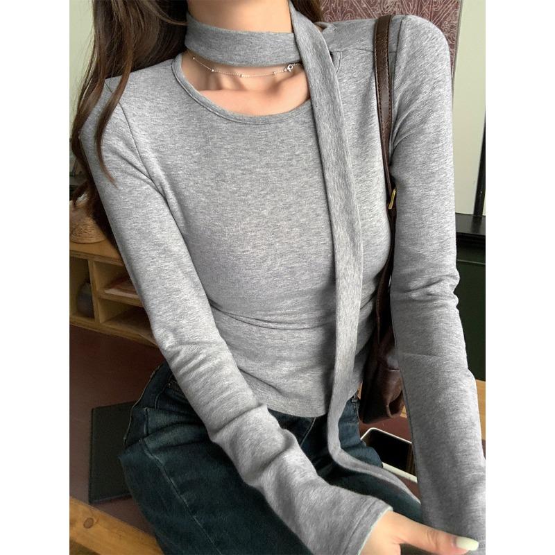 Осенне-зимний теплый женский свитер с круглым вырезом и длинными рукавами, дополненный черной плиссированной футболкой XL
Осенне-зимний теплый женский свитер с круглым вырезом и длинными рукавами, дополненный черной плиссированной футболкой XL