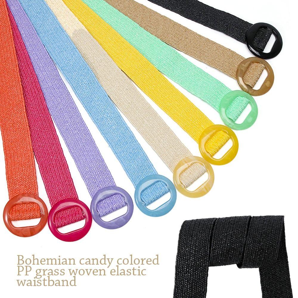 Women Elastic Casual Wide Braided Waistbelt Straw Belt Waist Belt рожевий червоний колір
Women Elastic Casual Wide Braided Waistbelt Straw Belt Waist Belt рожевий червоний колір