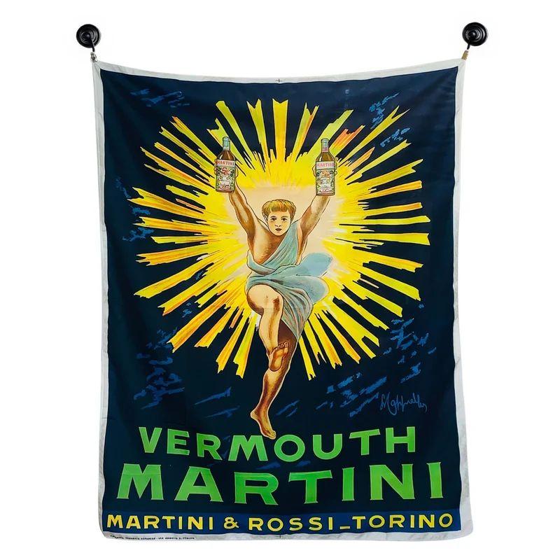 Tapestry Vermouth Martini hangs Leonetto 75x100
Tapestry Vermouth Martini hangs Leonetto 75x100
