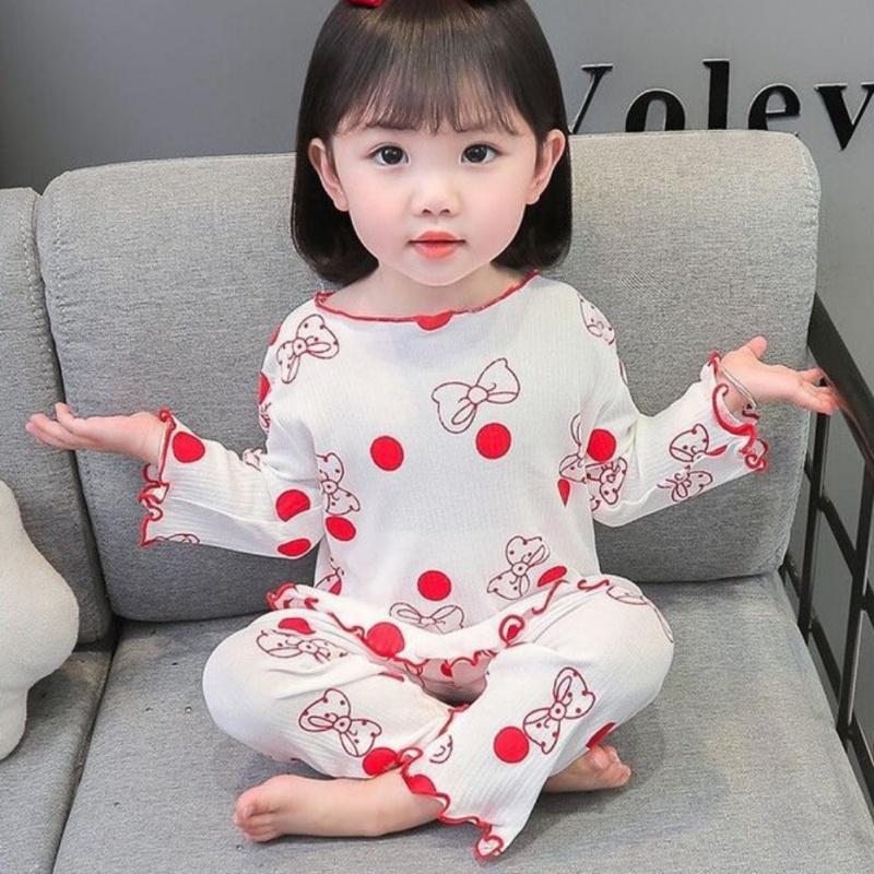 Baby Girl Long Sleeved Top And Long Pants Loungewear Two Piece Set Printed Ruffled Kids Clothing Set 140
Baby Girl Long Sleeved Top And Long Pants Loungewear Two Piece Set Printed Ruffled Kids Clothing Set 140
