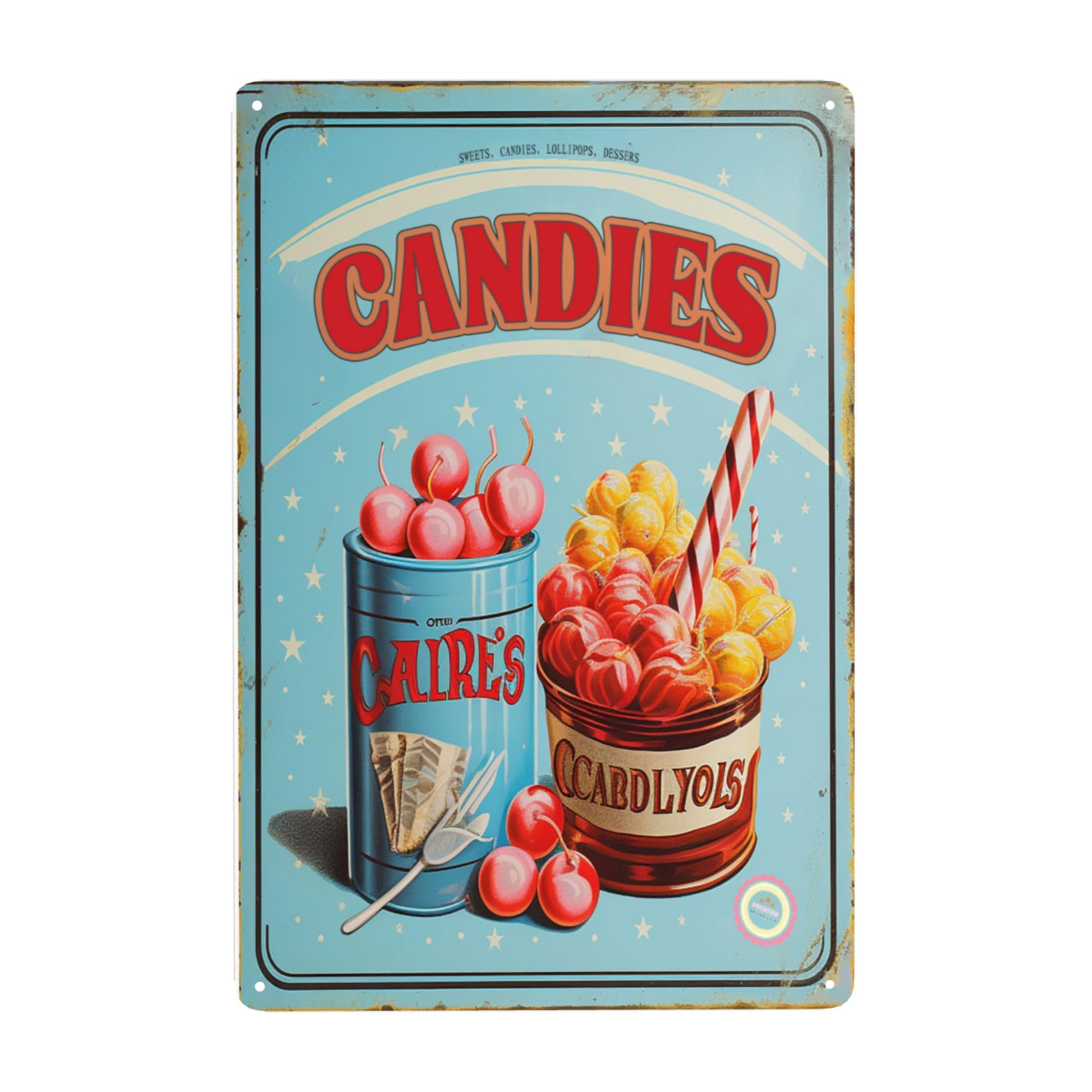 Decor Candies Tin SignsLight Blue Vintage Metal Tin Sign for Men WomenWall Decor for BarsRestaurantsCafes Pubs 20x30cm(7.8x11.8inch)
Decor Candies Tin SignsLight Blue Vintage Metal Tin Sign for Men WomenWall Decor for BarsRestaurantsCafes Pubs 20x30cm(7.8x11.8inch)