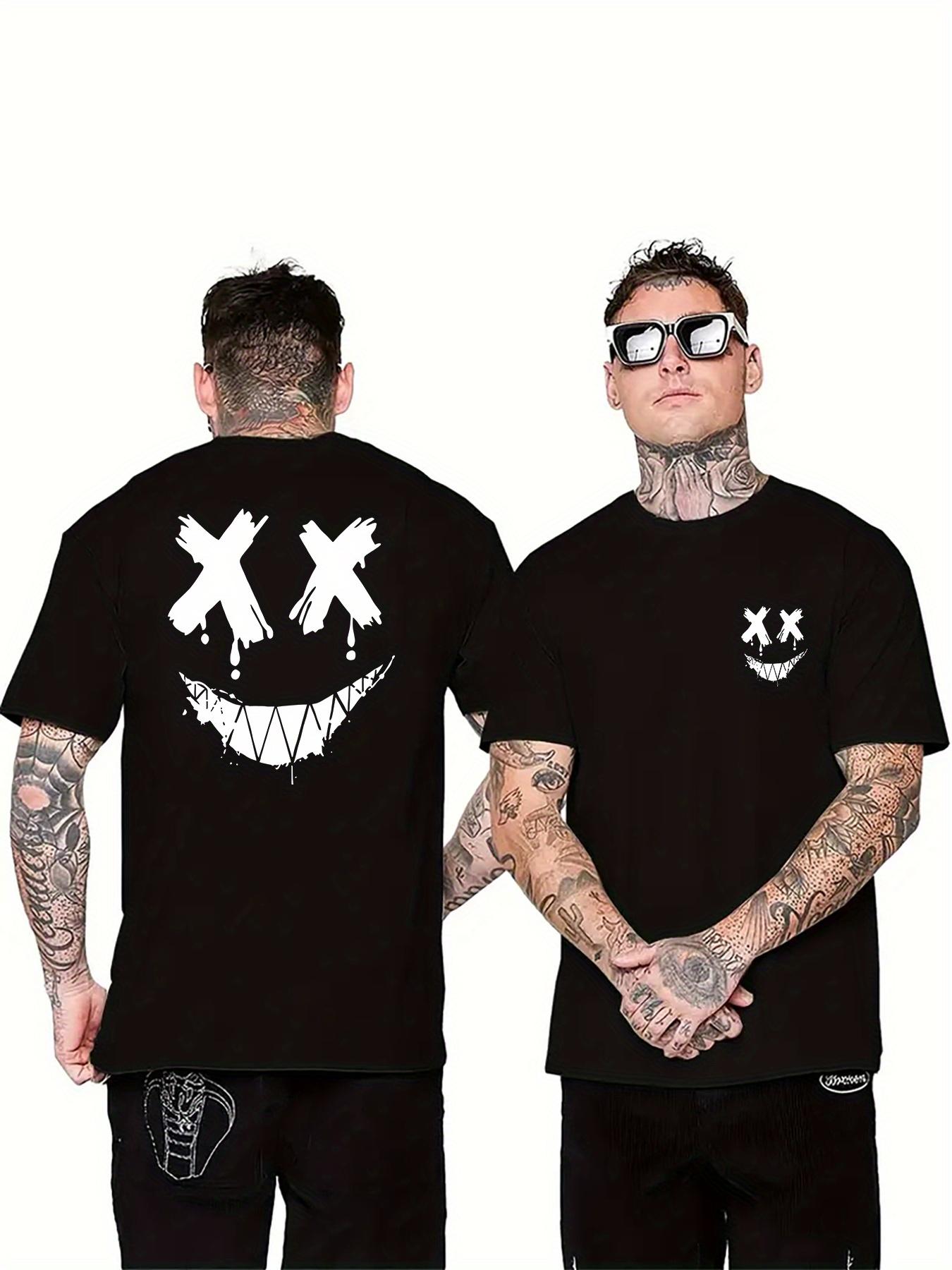 2026 Spring and Summer Large Mens Tshirt Creative Smiling Face Pattern Short Sleeve Tshirt Suitable for Tall and Strong Men 4XL
2026 Spring and Summer Large Mens Tshirt Creative Smiling Face Pattern Short Sleeve Tshirt Suitable for Tall and Strong Men 4XL